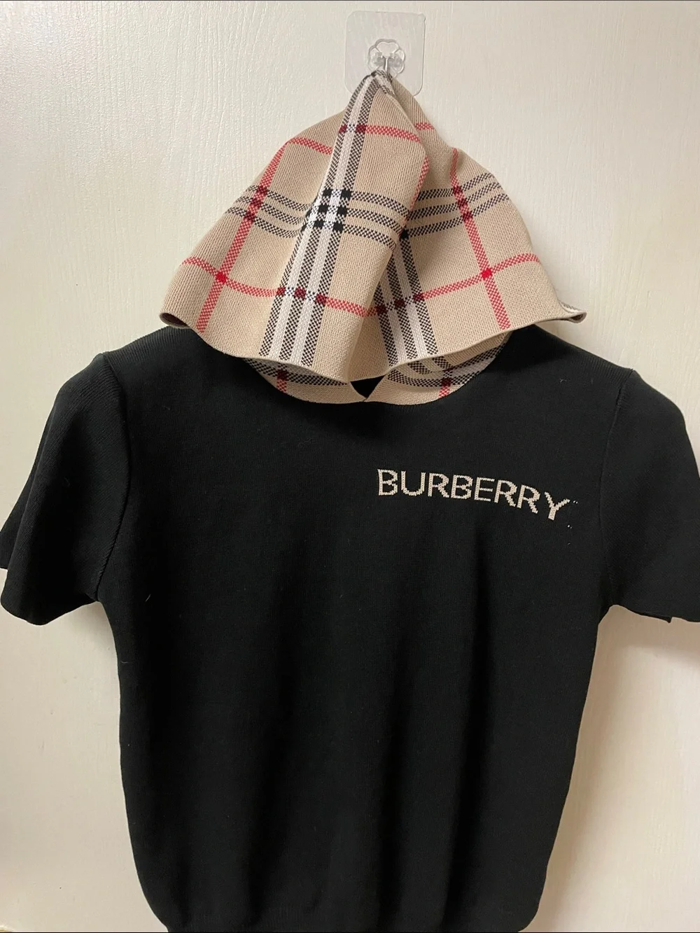 Vintage Burberry Hooded Top - Picture 2 of 7